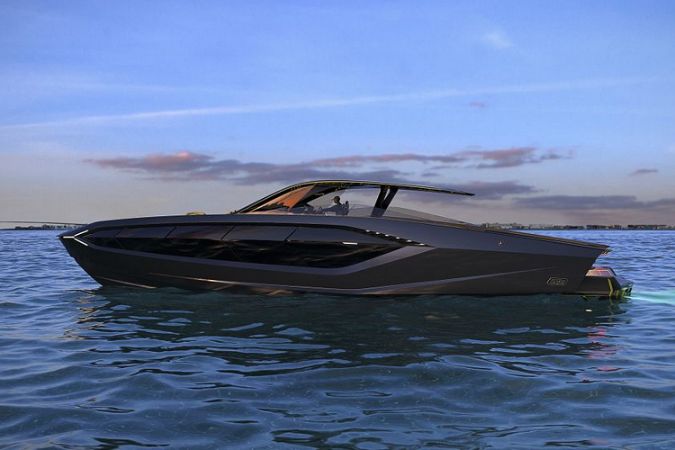 Khách hàng là người hâm mộ hãng xe đã tham khảo ý kiến của bạn bè và gia đình trong suốt quá trình hợp tác để tạo ra chiếc du thuyền hoang dã này. Chiếc du thuyền Tecomar Lamborghini 63 này được tạo ra với số lượng giới hạn gồm 63 chiếc. Con số 63 cũng chính là chiều dài 63 feet (20,42 mét), chiều rộng của du thuyền là 5,4 mét.