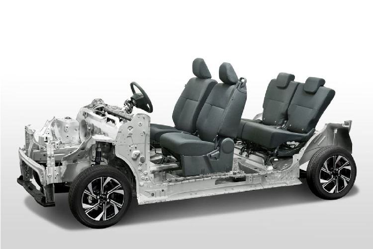 Điều này là do Toyota sẽ sử dụng nền tảng Daihatsu New Global Architecture (DNGA), tương tự những người anh em như Toyota Raize, Toyota Veloz Cross và Toyota Avanza Premio. Bằng việc sử dụng nền tảng DNGA, Yaris Sedan thế hệ tiếp theo sẽ có được những ưu điểm như tiết kiệm trọng lượng, nâng cao độ cứng và cải thiện độ an toàn