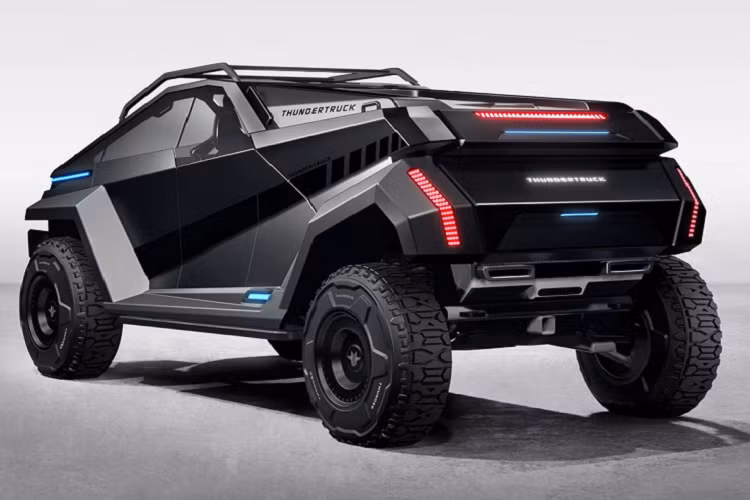 Cũng giả sử điều kiện năng lượng mặt trời hoàn toàn lý tưởng ngang bằng với mức phát điện tốt nhất trong ngày thì trong điều kiện hoàn hảo, mái năng lượng mặt trời của Thundertruck có thể dự kiến cung cấp khoảng 15 kWh năng lượng pin trong một ngày.