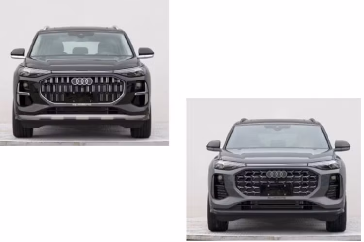 Nằm bên trên lưới tản nhiệt là dải đèn LED nối giữa 2 cụm đèn pha thanh mảnh. Tiếp đến là khe gió nằm dọc, trang trí bằng chi tiết mạ crôm, và tích hợp đèn sương mù trước. Bên dưới hốc gió trung tâm còn có thêm tấm ốp gầm giả màu bạc.