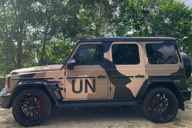 Chiếc xe này được nhiều người đánh giá giống các bộ áo rằn ri, có người cho rằng lấy ý tưởng từ các bò sữa màu nâu nhưng thay vì sọc trắng, ông Vũ chọn các sọc màu đen làm điểm nhấn.