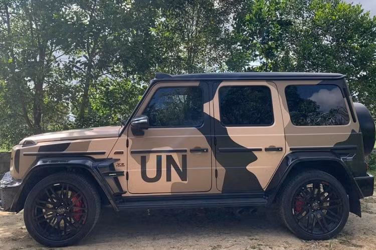 Chiếc xe này được nhiều người đánh giá giống các bộ áo rằn ri, có người cho rằng lấy ý tưởng từ các bò sữa màu nâu nhưng thay vì sọc trắng, ông Vũ chọn các sọc màu đen làm điểm nhấn.