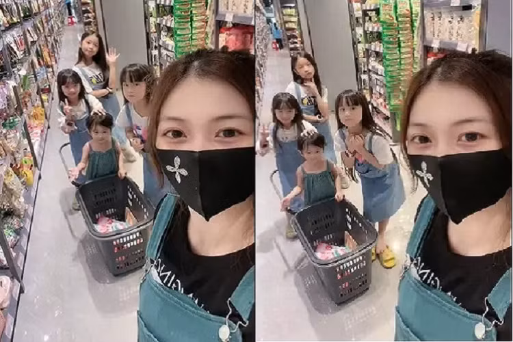 Phát sốt 5 chị em đẹp như vẽ, nhìn sang người mẹ còn choáng hơn Phat sot 5 chi em dep nhu ve, nhin sang nguoi me con choang hon