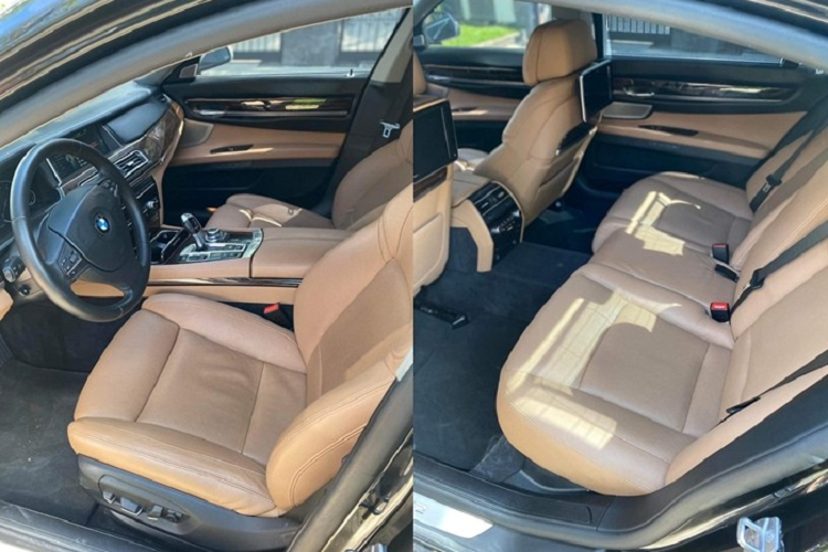 Có vẻ như không ít người bất ngờ khi hay tin gia đình Minh Nhựa sử dụng một chiếc sedan hạng sang BMW 760 Li đời 2012, mẫu xe này gần như hiếm khi lộ diện trên mạng xã hội nhưng từng chung garage với không ít siêu xe mà Minh Nhựa đã trải nghiệm như McLaren 650S Spider, McLaren 650S Spider, Bugatti Veyron hay Pagani Huayra.