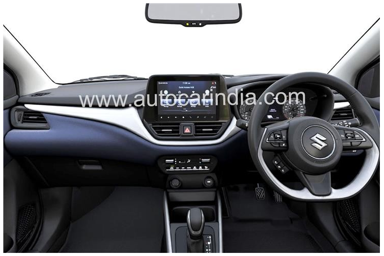 Khác với đầu xe, thiết kế bên sườn của Suzuki Baleno 2022 về cơ bản là không thay đổi so với trước. Hãng Suzuki chỉ bổ sung đường chân kính mạ crôm kéo dài hết cột C và vành la-zăng 5 chấu kép, sơn phối 2 màu thể thao mới cho mẫu xe hatchback hạng B này.