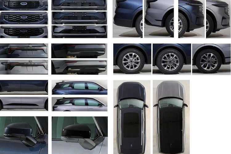 Qua đó, có thể thấy Ford Edge 2023 mới sở hữu thiết kế gần như lột xác. Rõ ràng, mẫu xe này được áp dụng ngôn ngữ thiết kế mới của hãng Ford, tương tự những người anh em như Territory (Equator Sport), Equator, Evos và Mondeo. Ngôn ngữ thiết kế mới của hãng Ford được thể hiện khá rõ qua khu vực đầu xe của Edge thế hệ thứ 3.
