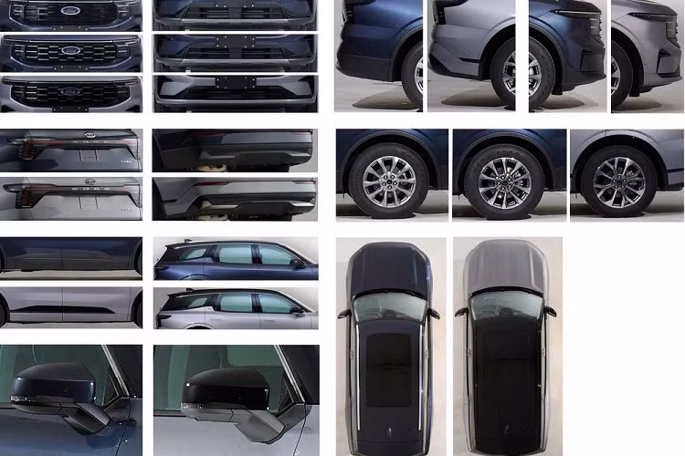 Qua đó, có thể thấy Ford Edge 2023 mới sở hữu thiết kế gần như lột xác. Rõ ràng, mẫu xe này được áp dụng ngôn ngữ thiết kế mới của hãng Ford, tương tự những người anh em như Territory (Equator Sport), Equator, Evos và Mondeo. Ngôn ngữ thiết kế mới của hãng Ford được thể hiện khá rõ qua khu vực đầu xe của Edge thế hệ thứ 3.