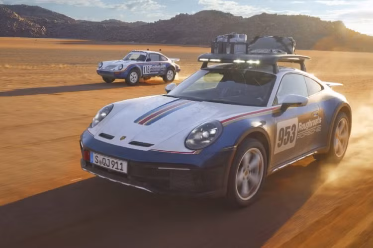 Porsche 911 Dakar - sieu xe cho dan off-road tu 15,3 ty tai Viet Nam