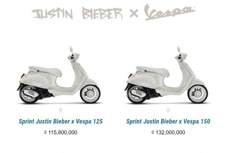 Chiếc xe ga Vespa Sprint Justin Bieber đầu tiên đã có chủ nhân. Người đầu tiên sở hữu mẫu xe này là gương mặt rất quen thuộc trong giới thời trang Việt Nam – Youtuber Fabo Nguyễn.