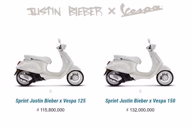 Chiếc xe ga Vespa Sprint Justin Bieber đầu tiên đã có chủ nhân. Người đầu tiên sở hữu mẫu xe này là gương mặt rất quen thuộc trong giới thời trang Việt Nam – Youtuber Fabo Nguyễn.