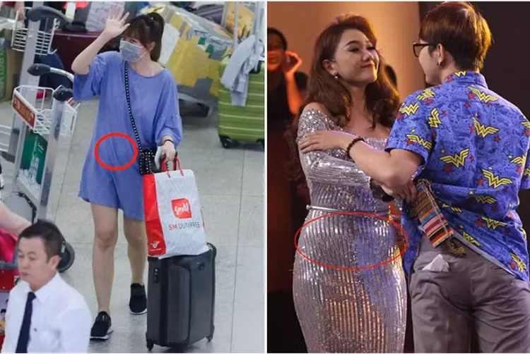 Thu Minh - Hari Won - Nam Em: 3 my nhan bi nghi bau vi diem nay-Hinh-2