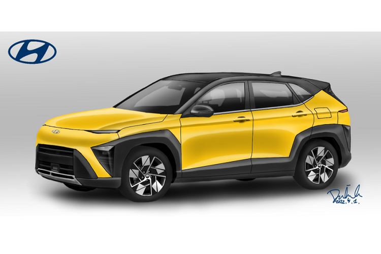 Tương tự phiên bản tiền nhiệm, mẫu xe SUV Kona Electric 2024 được phân biệt với các biến thể động cơ đốt trong thông qua phần đầu xe được thiết kế lại, lưới tản nhiệt được loại bỏ và các hốc hút gió nhỏ hơn.