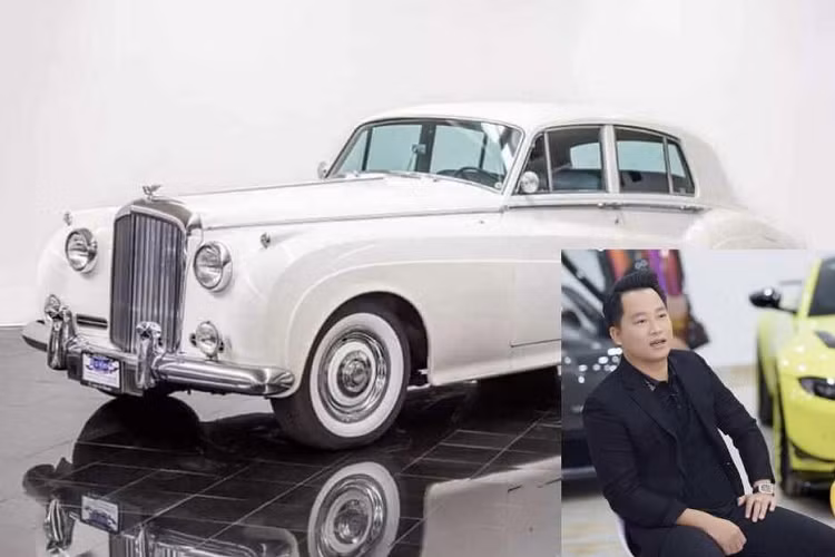 Trên trang cá nhân của mình, đại gia siêu xe Hoàng Kim Khánh đã đăng tải bài viết chào mừng chiếc Bentley S2 hơn 60 năm tuổi, hàng hiếm đã gia nhập bộ sưu tập xe cực khủng của anh.