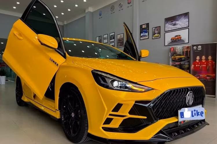 Nếu như chì dừng lại ở bản độ body kit LUMGA, mọi chuyện khá đơn giản nhưng chủ nhân lại muốn thể hiện cá tính riêng cho xe khi trang bị cửa cắt kéo cho hàng ghế trước như siêu xe, nhưng đổi lại nhìn khoảng trống và cửa để lại cho chủ xe vào nội thất khá chật trội, ngộp ngạt và nhiều người còn đánh giá quá xấu. 