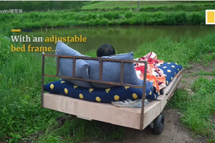 Trong thời gian tới, anh Gu sẽ tiếp tục nâng cấp chiếc giường di động của mình. Anh dự định sẽ bổ sung những tính năng như tránh chướng ngại vật và thậm chí là thêm hệ thống lái tự động cho chiếc giường di động.