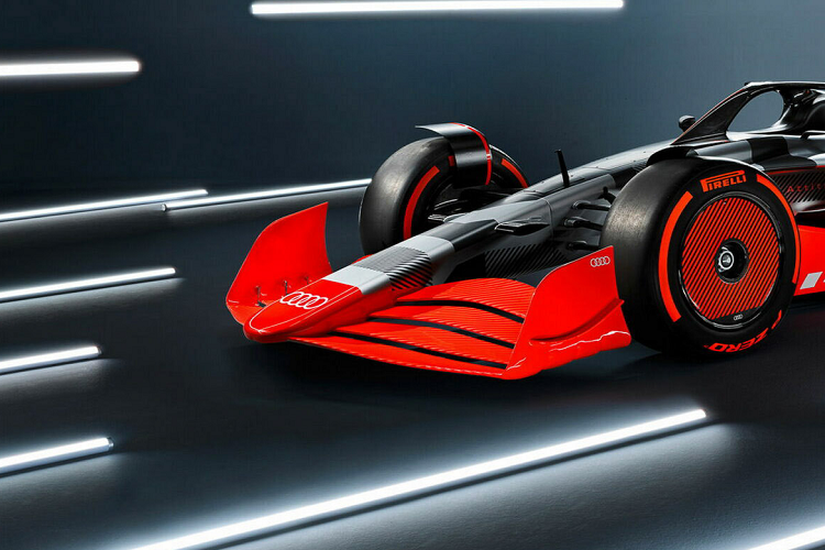 Trong cuộc họp báo tại giải đua xe công thức 1 Bỉ Grand Prix tại Spa-Francorchamps, Markus Duesmann, Chủ tịch hội đồng quản trị của Audi AG, cho biết: “Môn đua xe là một phần không thể thiếu trong DNA của Audi. Công thức 1 là một phòng thí nghiệm với nhiều yêu cầu về phát triển đầy thách thức.