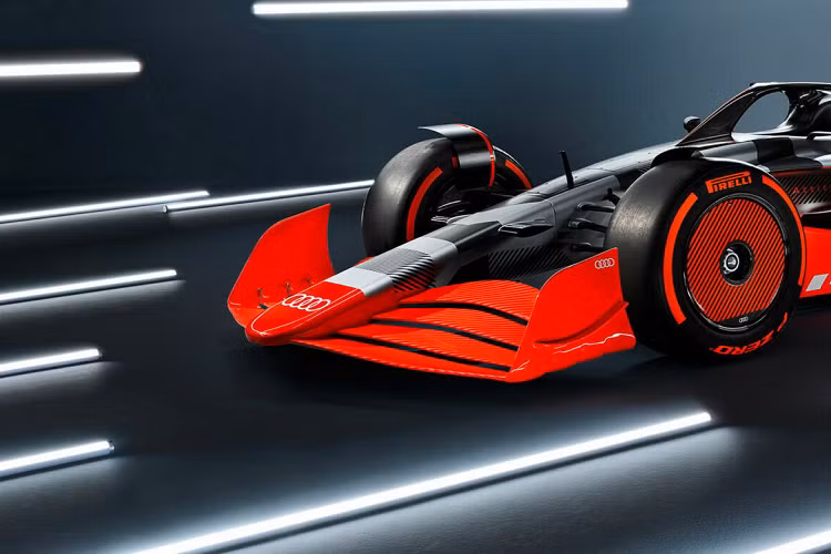 Trong cuộc họp báo tại giải đua xe công thức 1 Bỉ Grand Prix tại Spa-Francorchamps, Markus Duesmann, Chủ tịch hội đồng quản trị của Audi AG, cho biết: “Môn đua xe là một phần không thể thiếu trong DNA của Audi. Công thức 1 là một phòng thí nghiệm với nhiều yêu cầu về phát triển đầy thách thức.