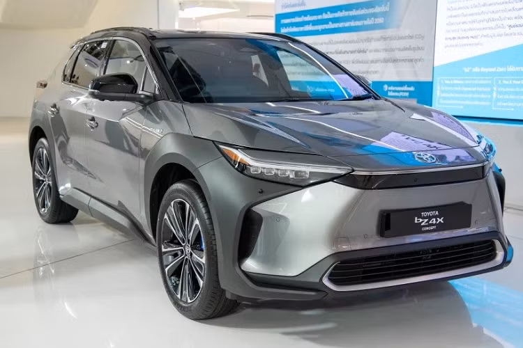 Toyota bZ4X chay dien se xuat hien tai trien lam VMS 2022?-Hinh-3