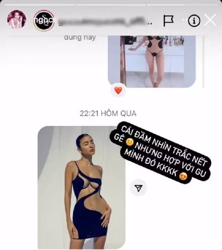 Ngoc Trinh 'quen noi y', mac dam 'trac net' ho nguyen man suon