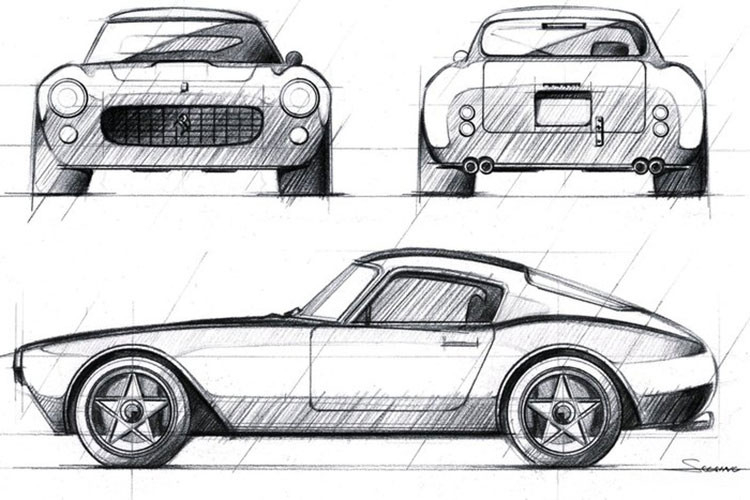 Giờ đây, công ty Forge Design đã giới thiệu ý tưởng hồi sinh mẫu xe tuyệt đẹp này với những chi tiết hiện đại như thân xe bằng sợi carbon và động cơ V12 chạy bằng nhiên liệu hydrogen.