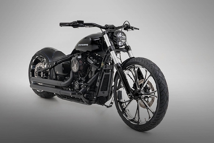 Bám sát theo phong cách của các bản độ Bundnerbike trước đó, Harley-Davidson Breakaway 2022 mới đi kèm với phần sau được sửa đổi độc đáo cùng bình xăng tùy chỉnh, hệ thống ống xả KessTech và bộ lọc gió mới.