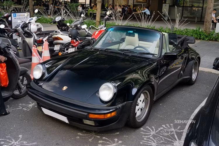 Chiec Porsche 930 Turbo Cabriolet hon 30 tuoi, doc nhat Viet Nam