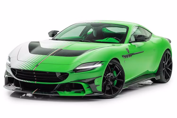 Mansory Tempesta Verde - sieu xe Ferrari Roma mau 