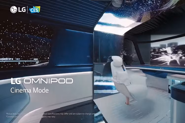 Một khi họ cảm thấy quá mệt mỏi với tất cả các hoạt động này, chiếc xe điện LG Vision Omnipod có thể chuyển sang Chế độ Ngủ với đèn trở nên dịu bớt và ghế tự định hình thành giường. Dù sản phẩm này tỏ ra rất thú vị, LG vẫn chưa xác nhận kế hoạch đưa nó vào sản xuất thật.