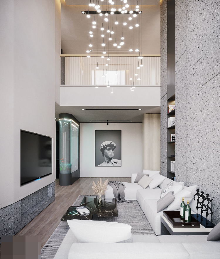 Sieu can ho hon 300m2 o Ha Noi, noi that don gian den kho tin-Hinh-2