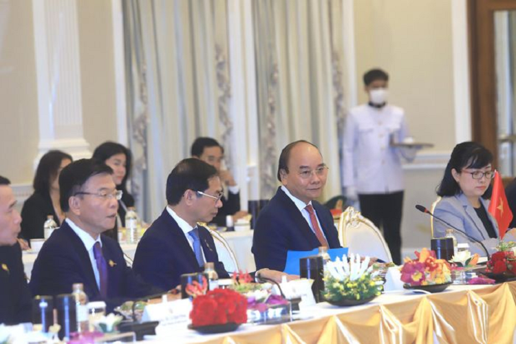 Thu tuong Thai Lan chu tri le don Chu tich nuoc Nguyen Xuan Phuc va phu nhan-Hinh-6