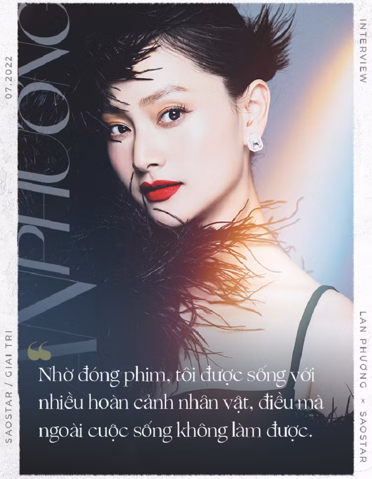 Dien vien Lan Phuong: 'Khi co moi thu, nhieu nguoi lai quen su kiem soat chinh minh'