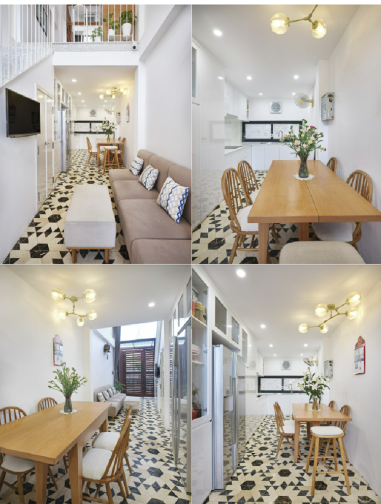 Ngôi nhà có mặt tiền chỉ rộng 3m nhưng vẫn đủ công năng - Hình 5 Ngoi nha co mat tien chi rong 3m nhung van du cong nang-Hinh-5