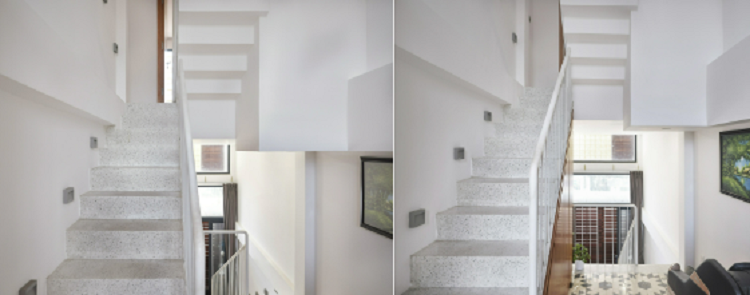 Ngôi nhà có mặt tiền chỉ rộng 3m nhưng vẫn đủ công năng - Hình 9 Ngoi nha co mat tien chi rong 3m nhung van du cong nang-Hinh-9