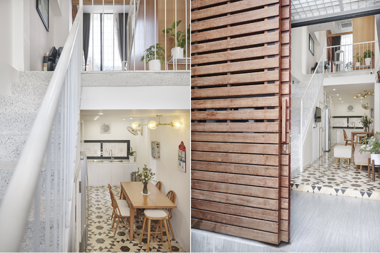 Ngôi nhà có mặt tiền chỉ rộng 3m nhưng vẫn đủ công năng - Hình 3 Ngoi nha co mat tien chi rong 3m nhung van du cong nang-Hinh-3