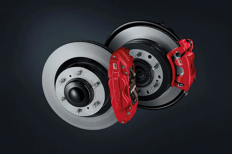 Hệ thống thông tin giải trí của Toyota Fortuner GR Sport 2023 mới sử dụng màn hình cảm ứng 9 inch, hỗ trợ kết nối Apple CarPlay và Android Auto. Hệ thống âm thanh JBL Premium Audio 11 loa.