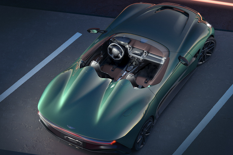 Chiếc xe cũng được trang bị bộ khuếch tán cỡ lớn cùng hệ thống xả lớn đặt ở phần giữa cản sau. Mẫu Concept còn sở hữu bộ mâm hợp kim 21 inch 14 chấu độc đáo với khóa center lock giúp thay thế bánh xe một cách nhanh chóng. Về nội thất, xe sở hữu các chi tiết bọc da cao cấp cùng với các tấm ốp được làm bằng sợi carbon đầy tinh tế.