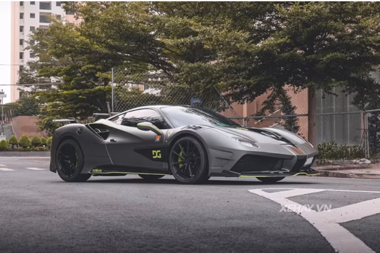 Ferrari 488 GTB do Misha Design ve Viet Nam, phi do hon 2 ty dong-Hinh-5
