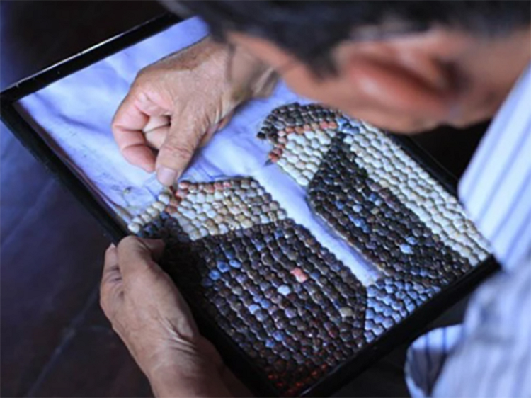 Không những là món ăn khiến người ta phát "ghiền", ốc ruốc với những chiếc vỏ đủ màu sắc trông cũng rất đẹp, người dân vùng biển thường làm vòng đeo tay, đeo cổ bán cho du khách