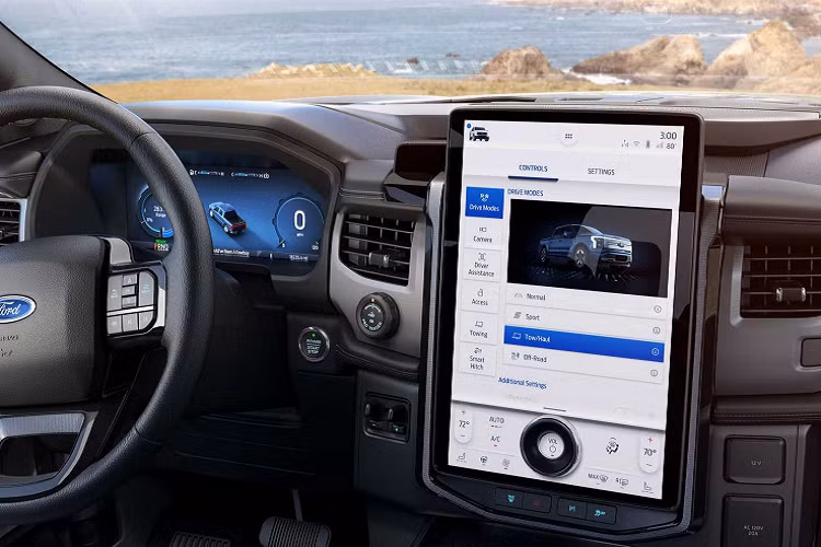 Ngoài Dwayne Johnson, còn có một ngôi sao khác hiện đang rất hứng thú với Ford F-150 Lightning - Arnold Schwarzenegger. Jim Farley cho biết: “Arnold Schwarzenegger tỏ ra phấn khích khi được tôi mời đến buổi trải nghiệm thực tế trên chiếc Ford F-150 Lightning”.