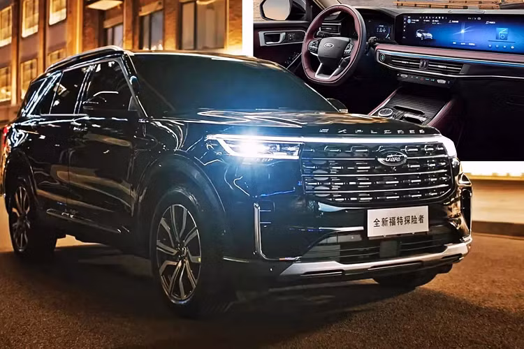  Ford Explorer 2023 mới vừa ra mắt trực tuyến tại Trung Quốc với nhiều nâng cấp cả nội và ngoại thất. Chiếc xe tuy là bản nâng cấp nhẹ nhưng lại nhận được quá nhiều thay đổi. 