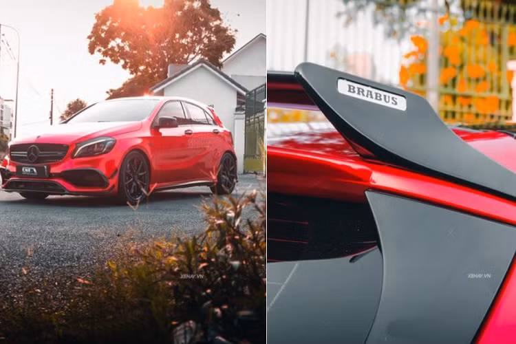 Mercedes-Benz A45 AMG 2016 là một phiên bản facelift với nhiều thay đổi được đánh giá cao ở thời điểm cách đây 5 năm.