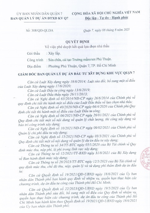 TP. HCM: HTX Xây dựng Thương mại Q.7 1 tháng trúng 8 gói thầu - Hình 4 TP. HCM: HTX Xay dung Thuong mai Q.7 1 thang trung 8 goi thau-Hinh-4