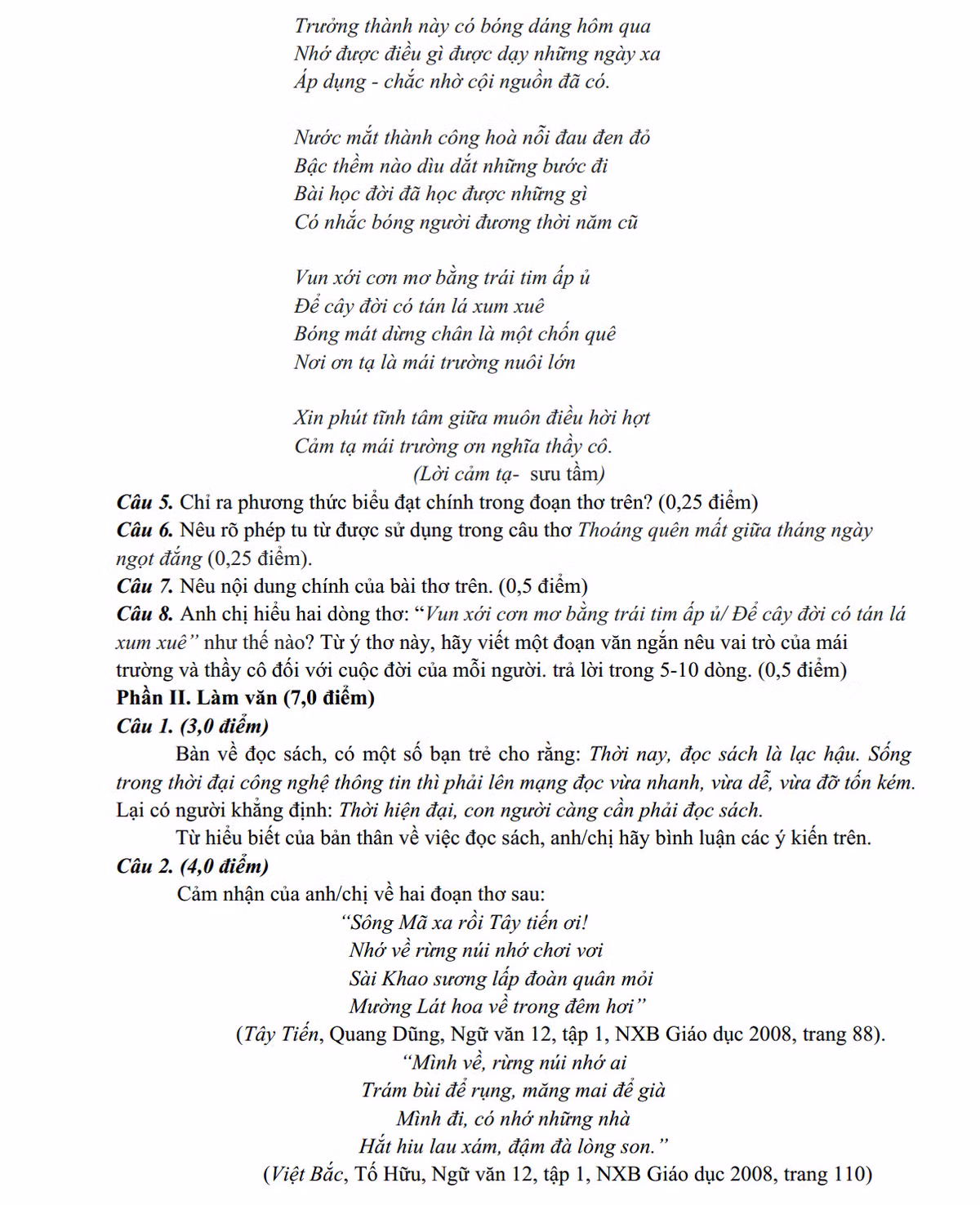 De thi thu THPT quoc gia 2015 mon Ngu Van THPT Quynh Luu 4-Hinh-2