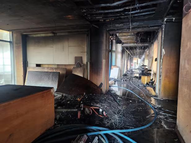 Chính quyền thành phố Busan đã thành lập trung tâm ứng phó thảm họa và an toàn để hỗ trợ tài chính và y tế cho gia đình các nạn nhân. Ảnh: CN.