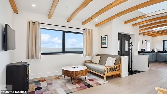 Ngôi nhà có tầm nhìn tuyệt đẹp ra bờ biển và thiết kế nội thất sang trọng, độc đáo.