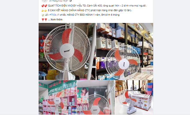 Nang nong, cat dien: Quat sac, quat tich dien chay hang-Hinh-2