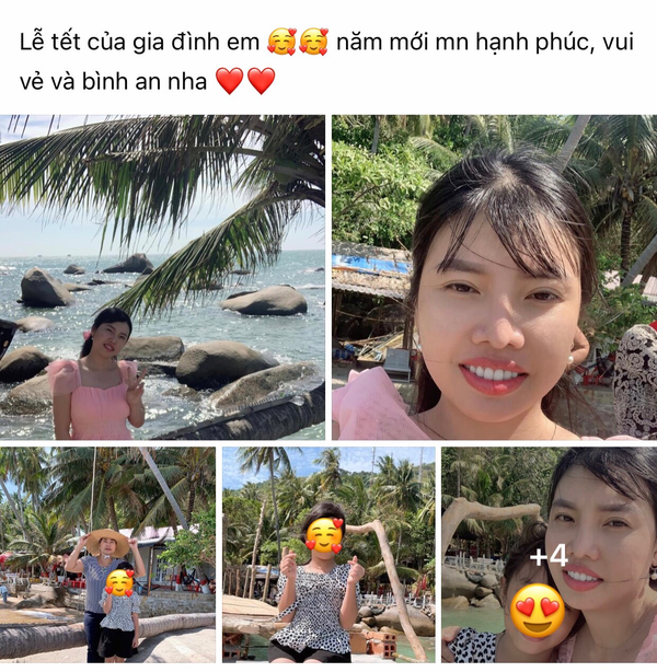 Mới đây, Phượng Thị Nở hạnh phúc khoe ảnh đón năm mới bên gia đình. Đặc biệt, nhan sắc sau 6 năm “trùng tu” của cô nàng cũng khiến mọi người phải trầm trồ.