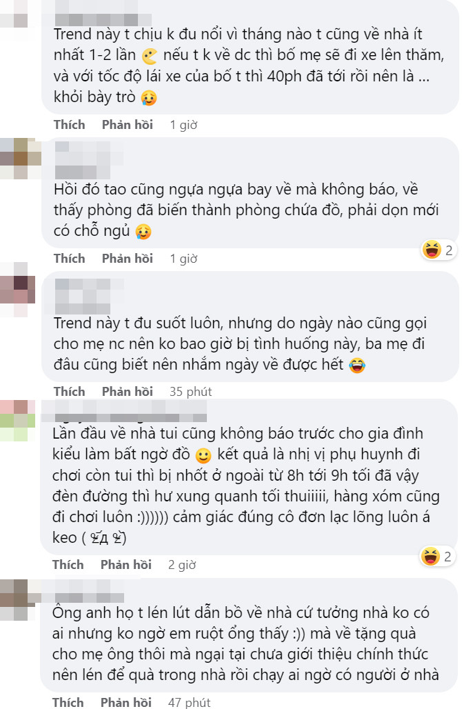 Nhiều người kể câu chuyện chính mình từng mắc phải khi đu trào lưu hot này. Hiện tại, video trên vẫn đang là chủ đề hot được mọi người hết mực quan tâm.