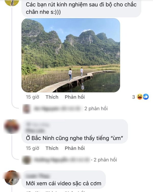 Ngoài ra, nhiều người cũng chia sẻ lại hình ảnh bản thân đã từng đến địa điểm du lịch này, và trêu mọi người rằng nếu đến đây thì nên đi bộ cho chắc chứ đừng dại mà “chạy về nơi phía anh”.