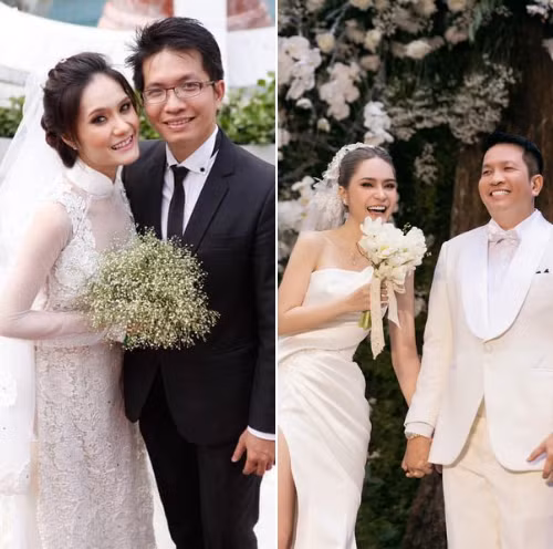 "Anh thấy nhiều bạn cười bà Băng tiêm nhiều quá nhìn thấy ghê. Người thiếu hiểu biết thì bảo bà ấy sửa hư hết mặt. Bà ấy chưa từng phẫu thuật thẩm mỹ gì trên mặt cả. Anh thấy vậy nè, khen chê là quan điểm cá nhân và cá nhân anh thấy bác sĩ tiêm cho vợ anh đẹp nha. Anh đảm bảo không ai nhìn bà ấy chân thật từng nét bằng anh đâu", doanh nhân Quốc Vũ viết.